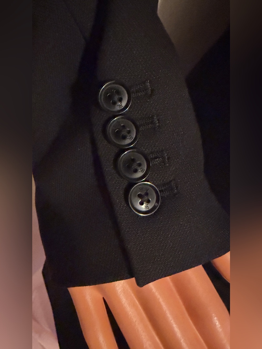 Banana Republic Black Double-Breasted Blazer - Picture 7 of 17